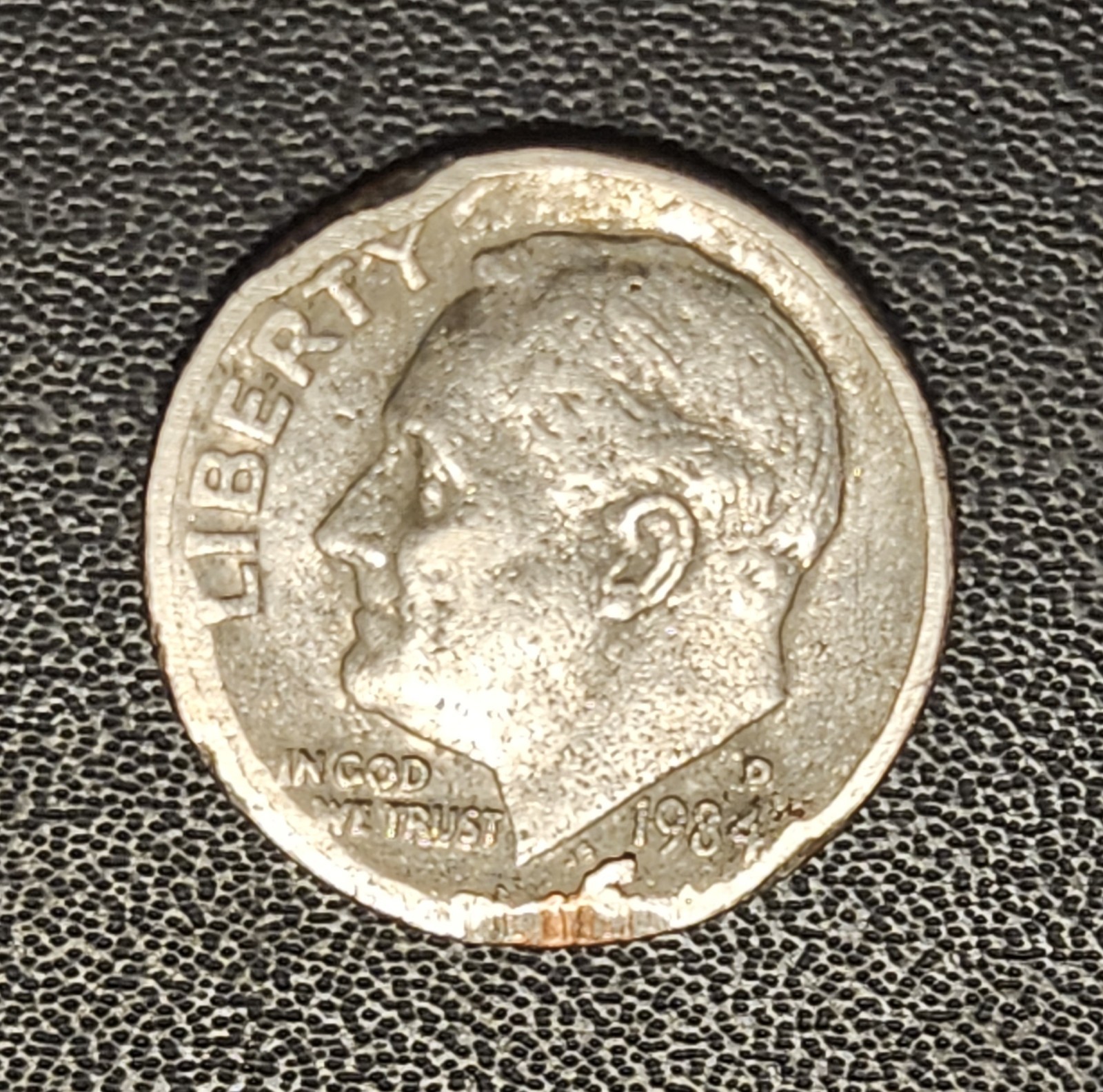 1984 D Dime US coin many errors