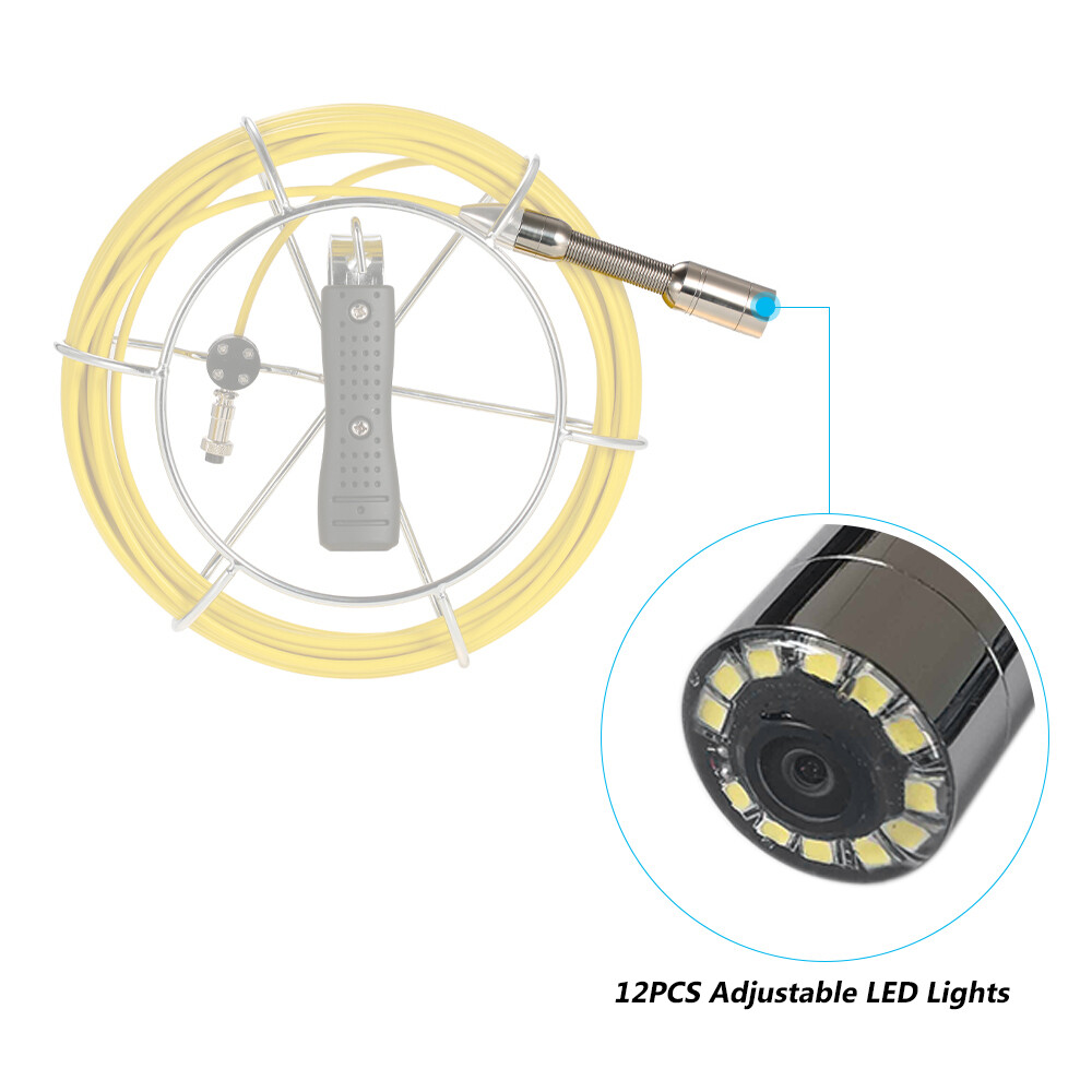 23mm Sewer Inspection Replacement + Head Cover &Screwdriver E3V7