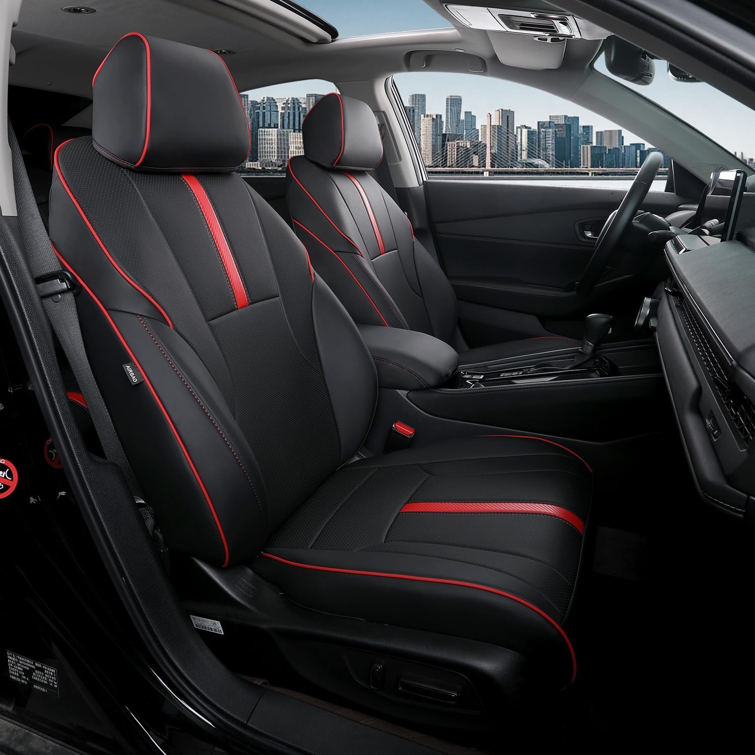 Custom Fit Seat Covers for Honda Accord 2023-2026, Fits 23-24 EX, 25-26 SE, 2...