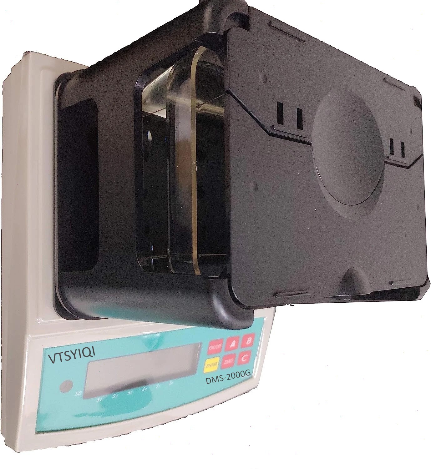 Solid Rubber Density Meter with Maximum Weight 2000g Resolution 0.001g/cm³