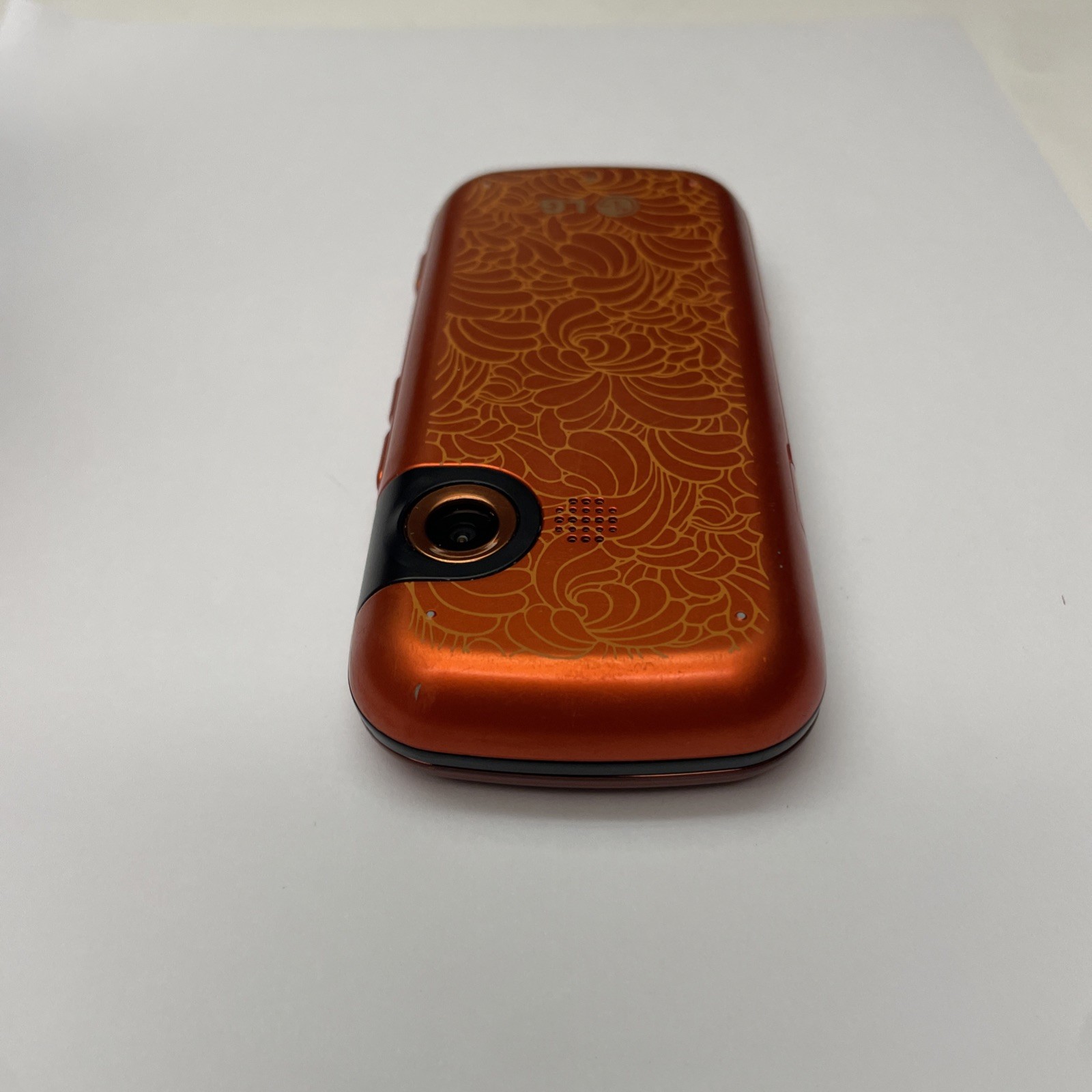 LG Rumor 2 Slider Phone (Sprint) - Black - As Is - Powers On - Orange