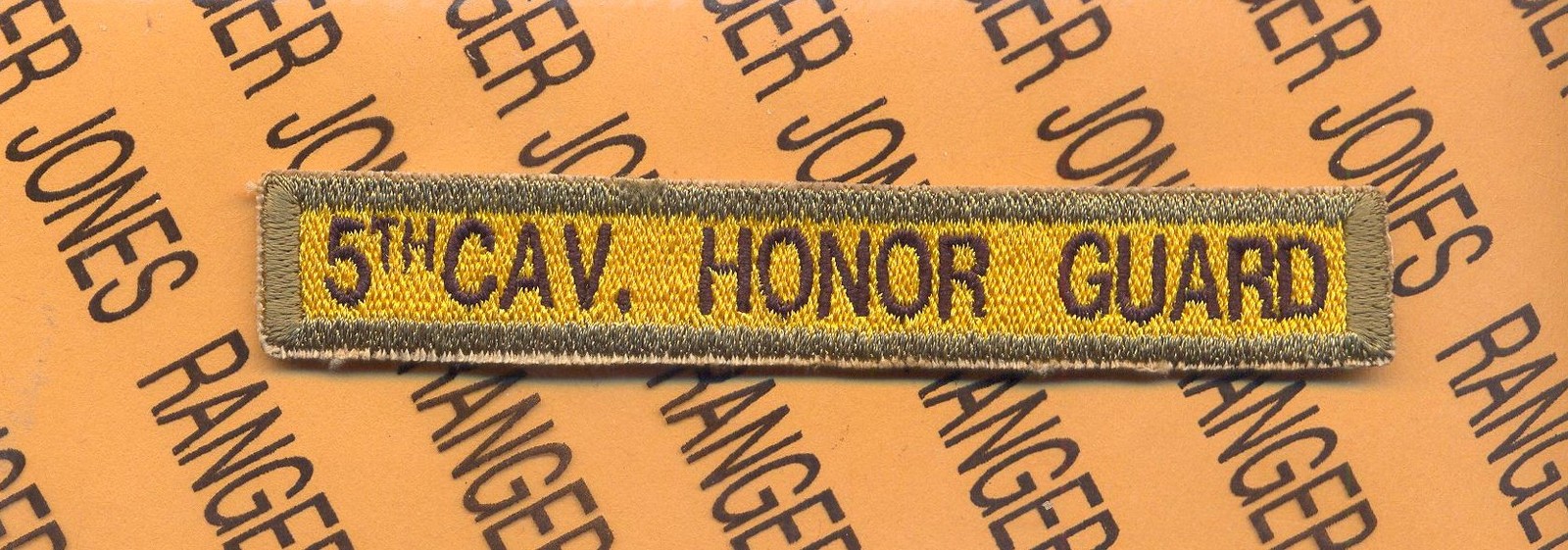 3rd Armored Division "5th CAV. HONOR GUARD" TAB