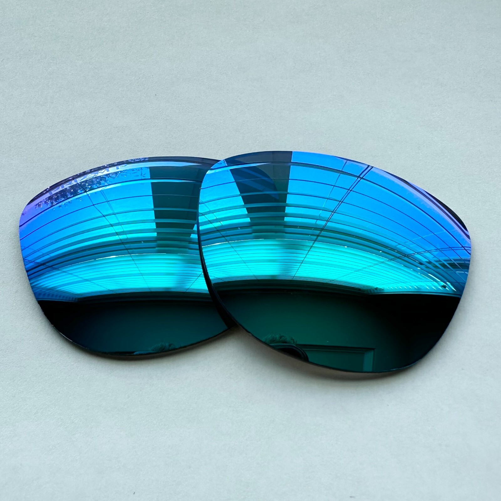 Authentic Oakley Frogskins Mix Prizm Sapphire Polarized Replacement Lenses Blue