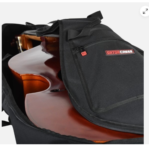 NEW Gator Cases Lightweight Travel Bag for 3/4 Upright Double Bass; (GBO-BASS34)