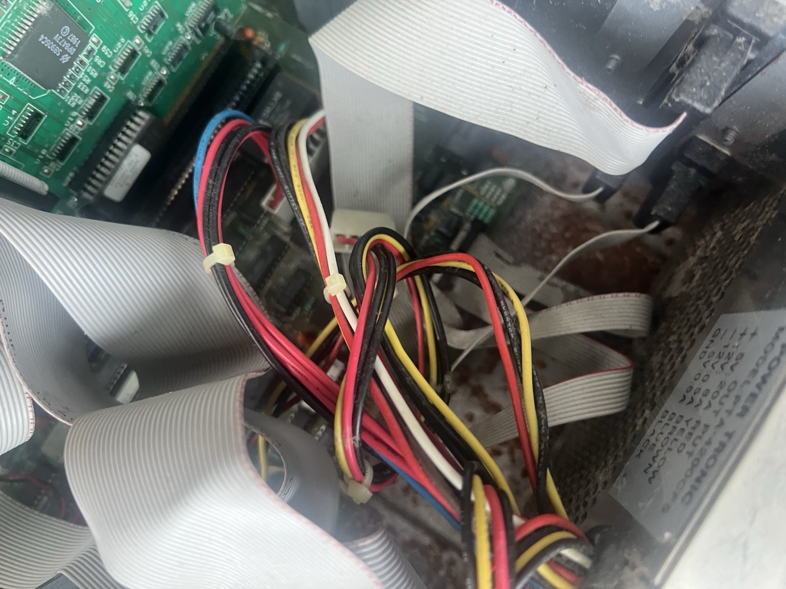 Vintage Northgate computer CPU Shell components floppy as is untested