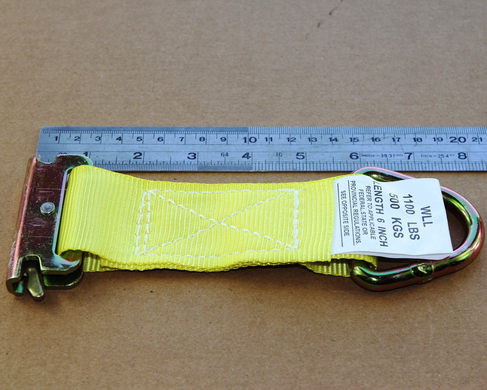 20x E Track Fitting Cargo Trailer Tie Off Tieoff Down Strap Enclosed Van Truck