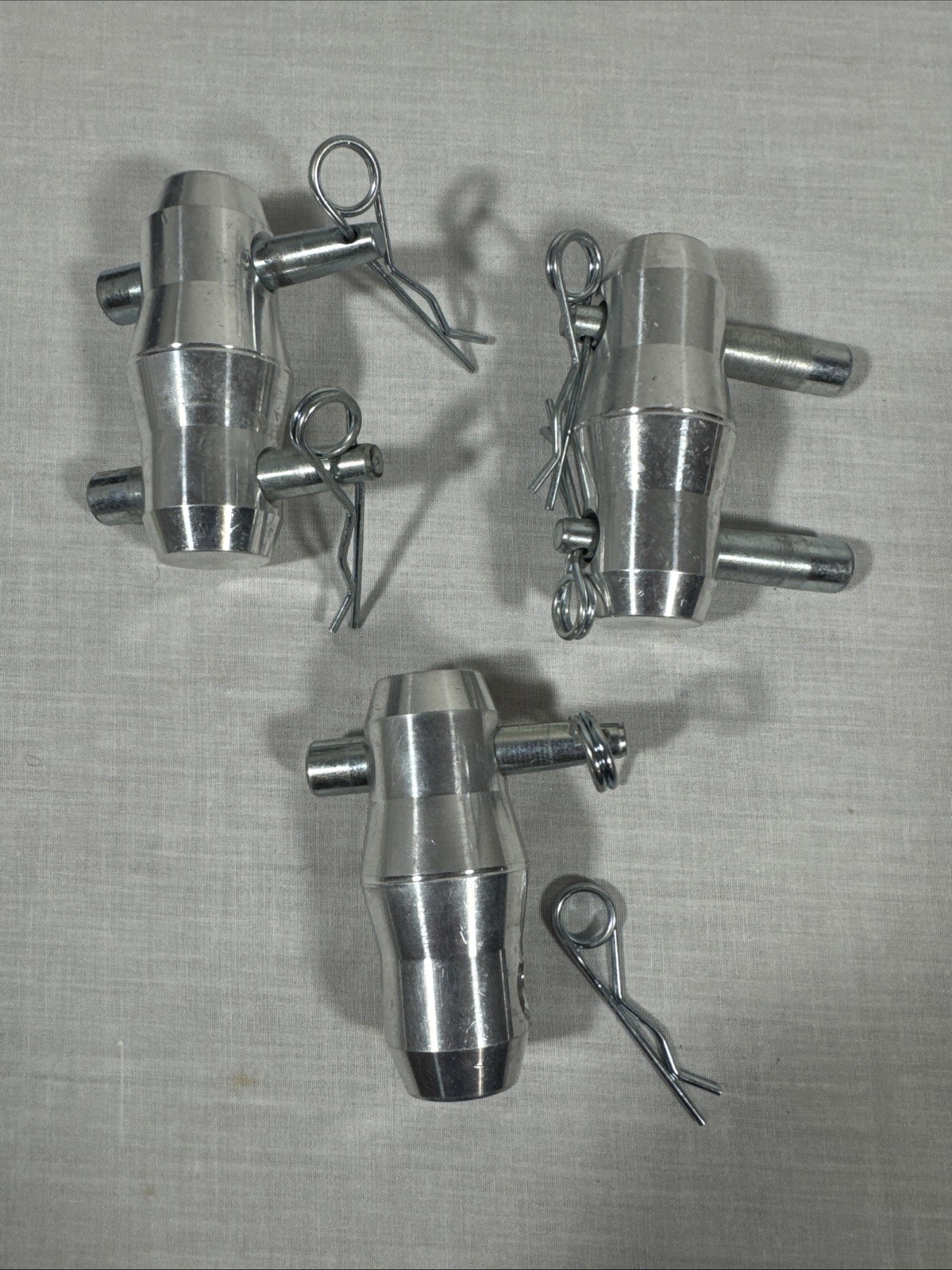 LOT 3 Double Ended Conical Coupler Square Truss Fits F31 F32 F33 F34 Pin Clips