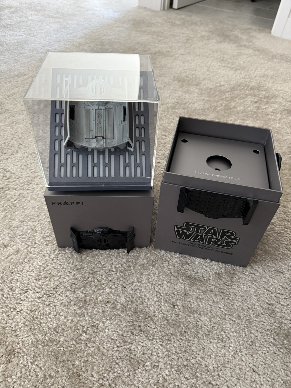 Propel Star Wars TIE ADVANCED X1 Performance Drone Open Box Used