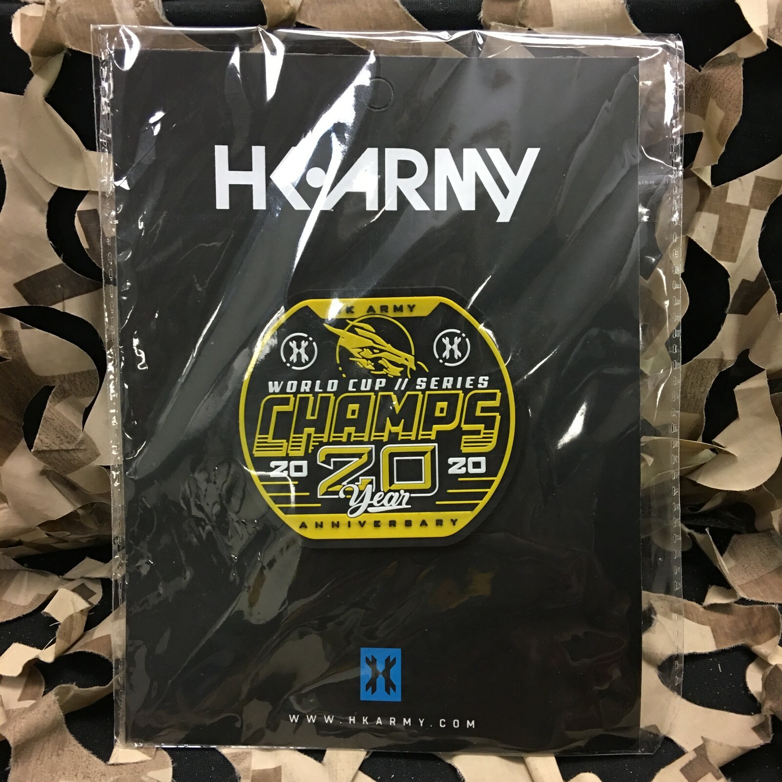 NEW HK Army Patch - Dynasty 2020 Champs
