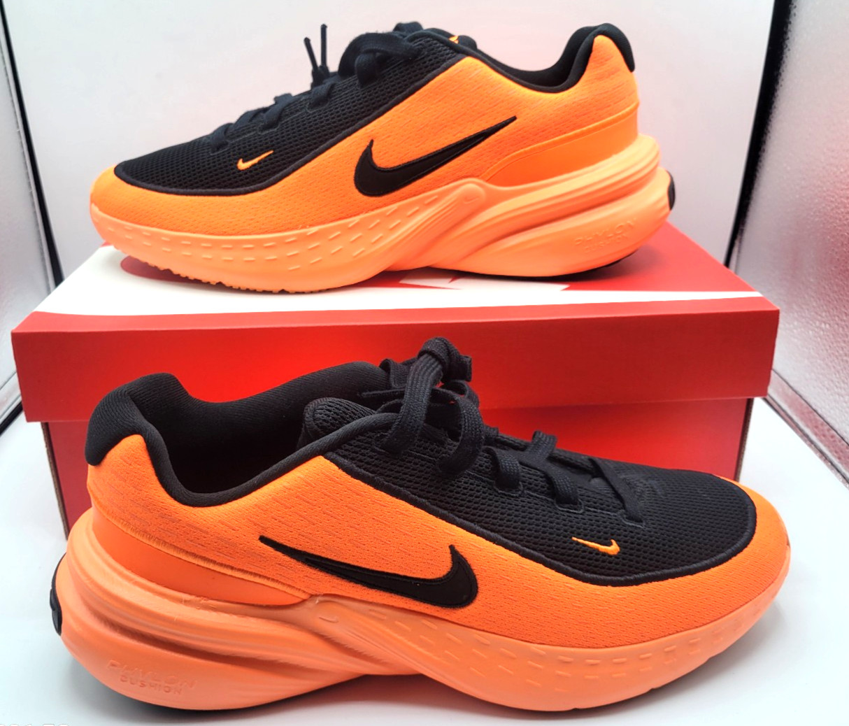 NIKE UPLIFT SC BLACK TOTAL ORANGE ADULT RUNNING SHOES MEN 8 WOMEN 9.5 IB2765 004
