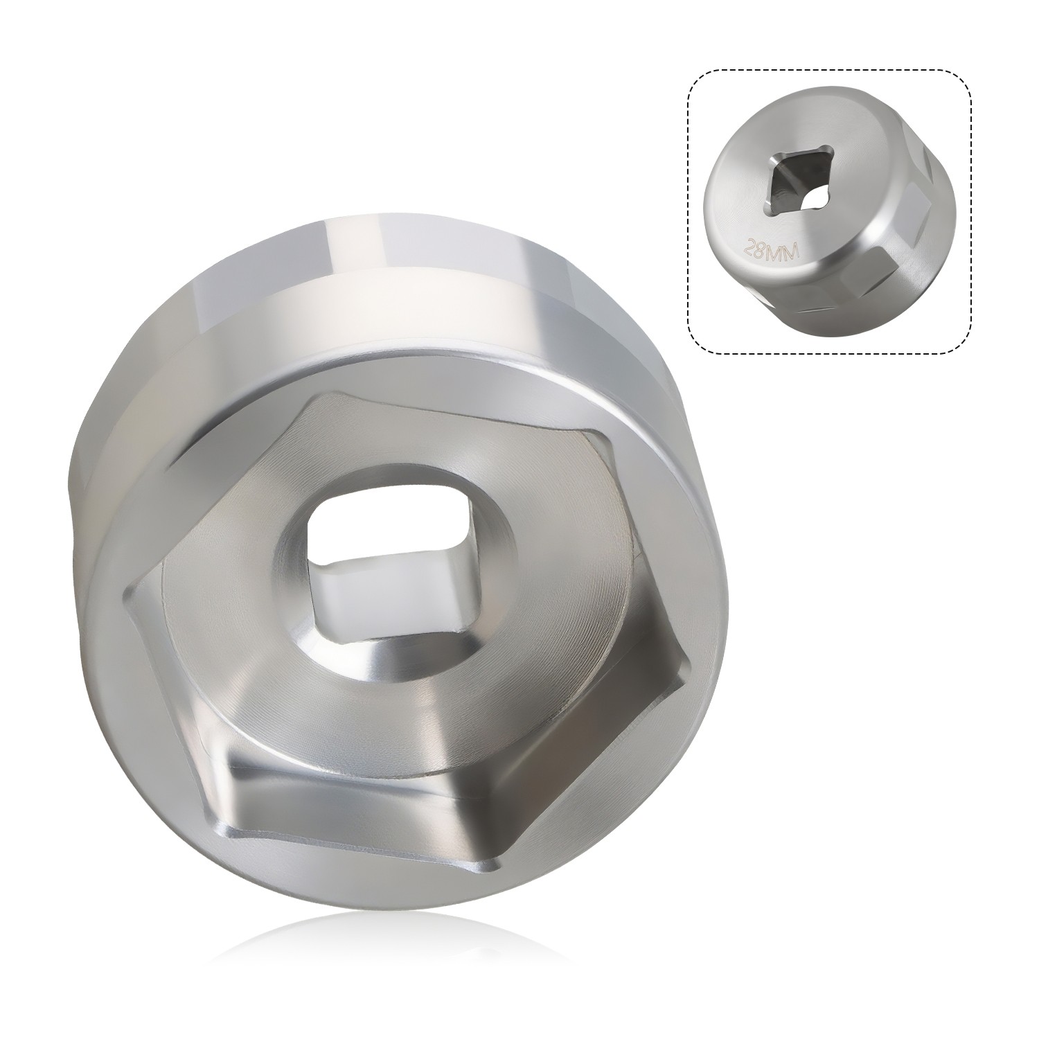 Bicycle Fork Topcap Socket 28mm Fit for Most 34 Series Mountain Bike
