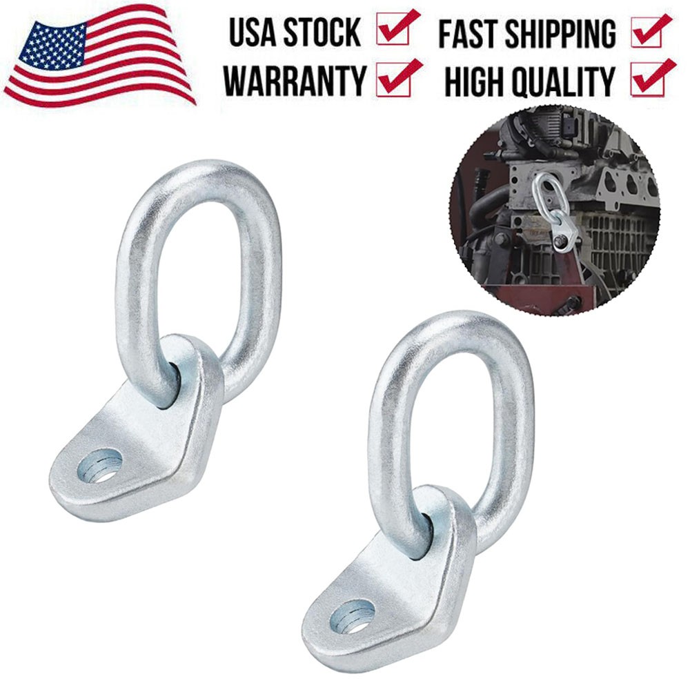 2* 7100 Lifting Bracket 17700 lb Engine Lift Bracket Kit Load Levelers Slings