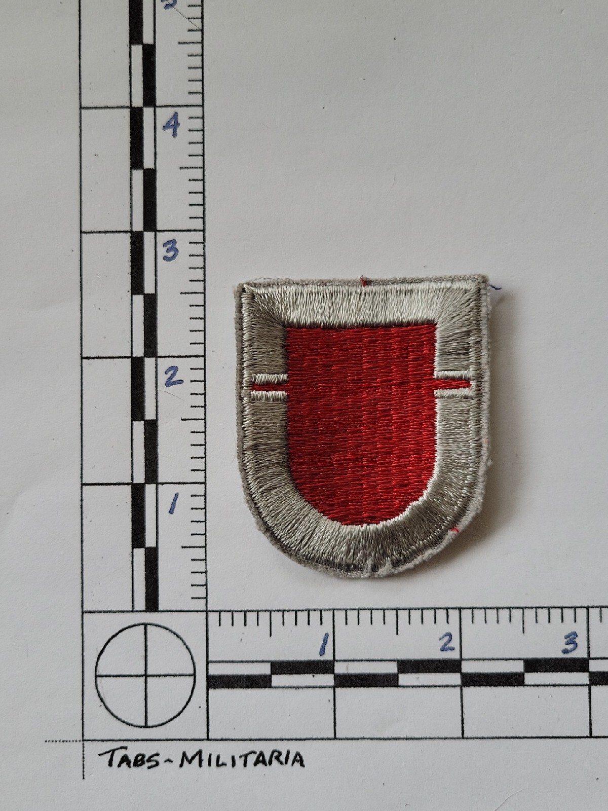 US Army modern era Airborne Beret Flash Patch A0142