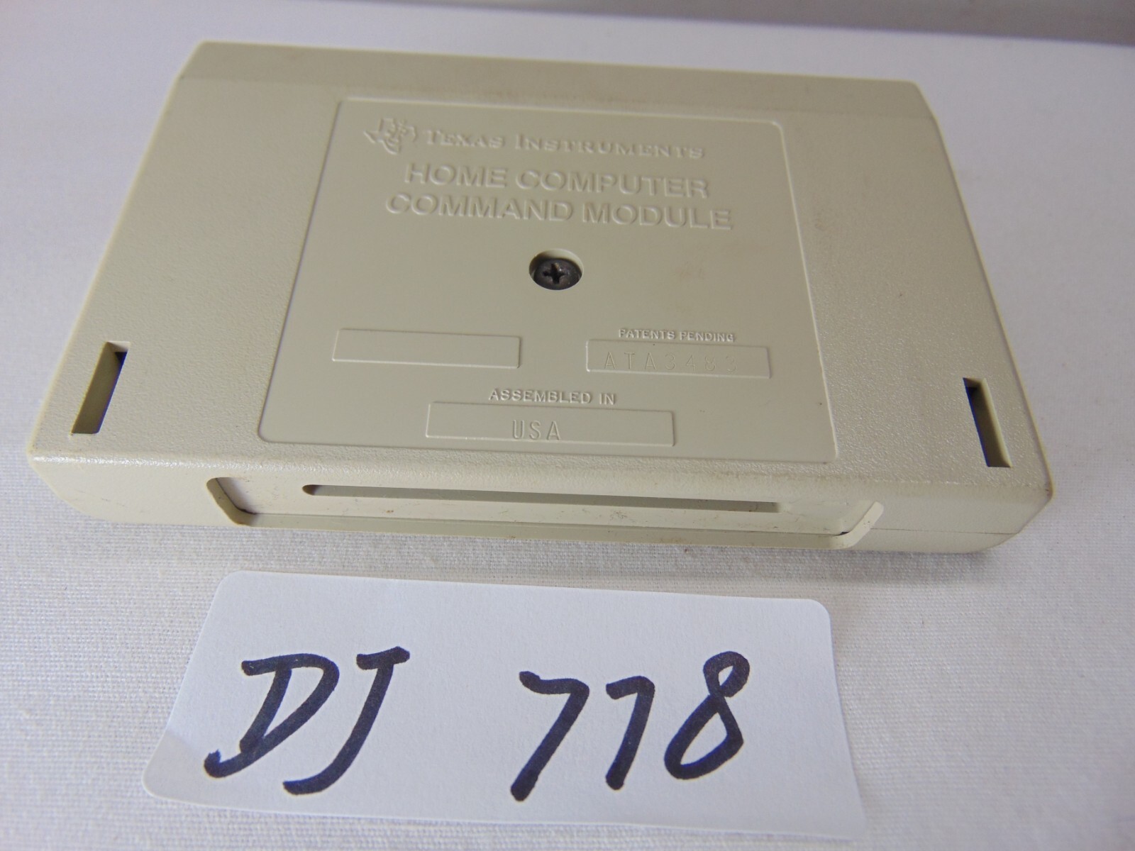 Texas Instruments TI 99/4A Computer Game Cartridge & Book Math Games II Module