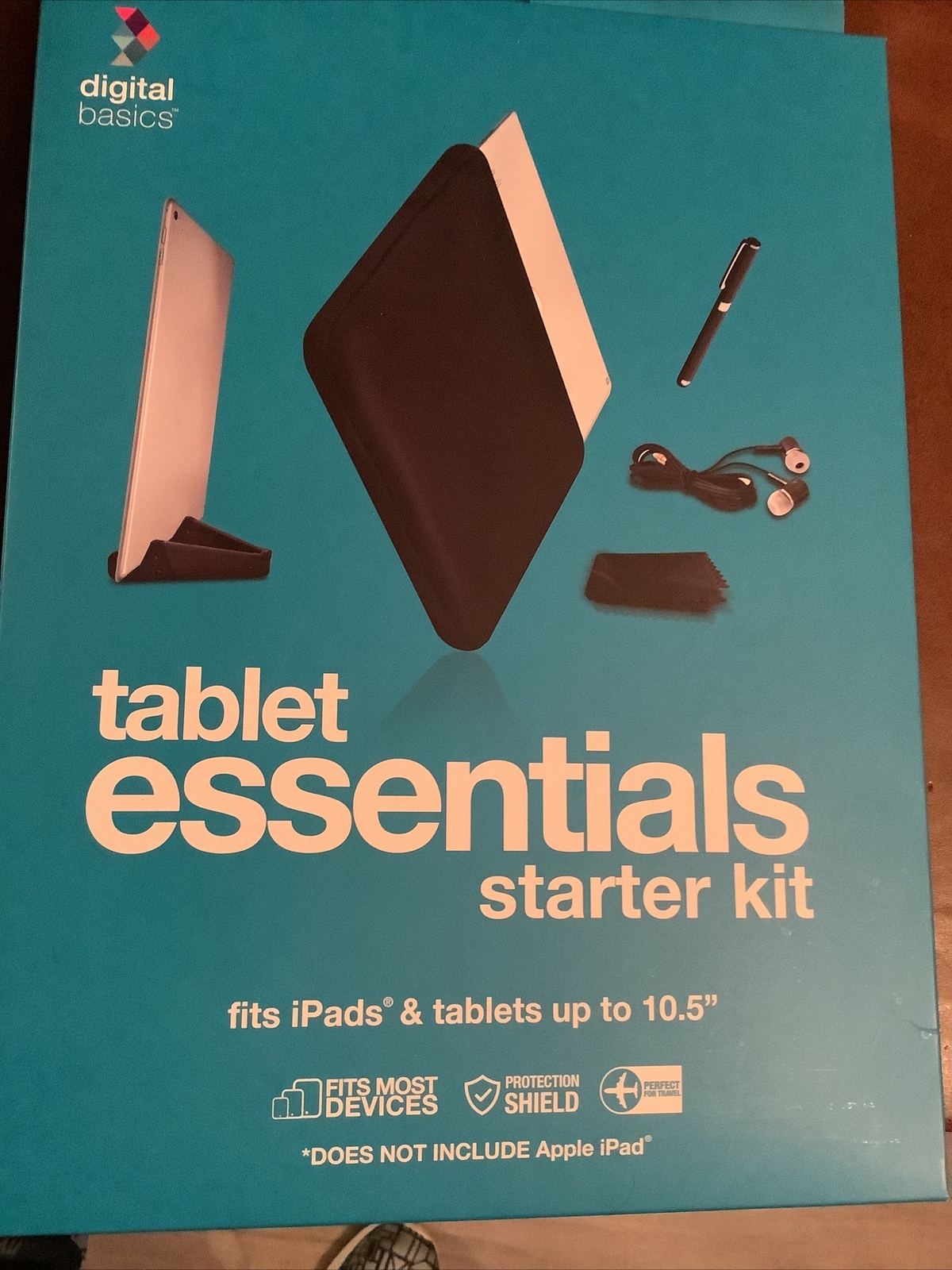 Digital Basics Tablet Essentials Starter Kit for 10.5" Tablets/iPad NEW