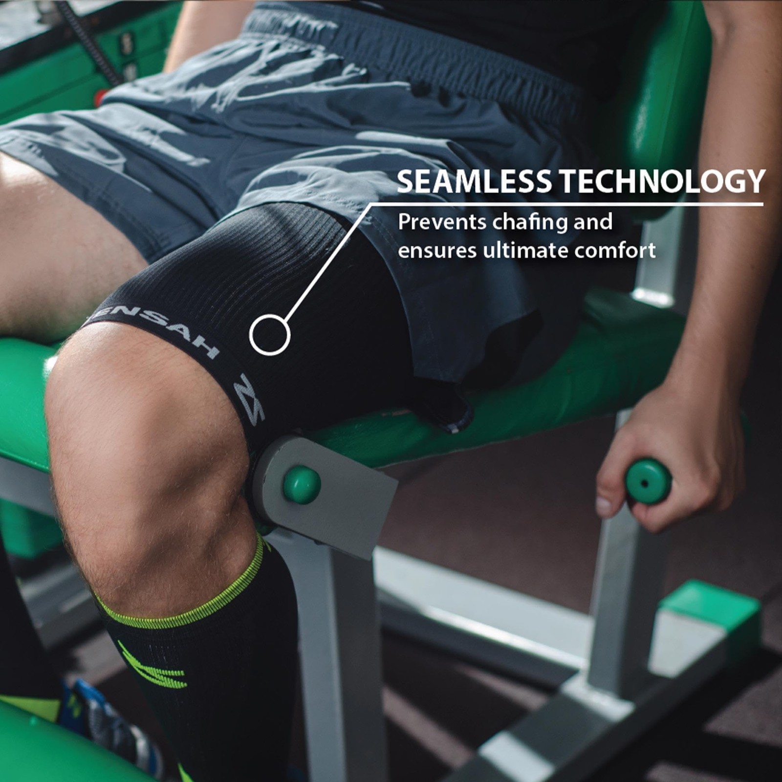 Zensah Thigh Compression Sleeve - Hamstring, Quad, Groin Support