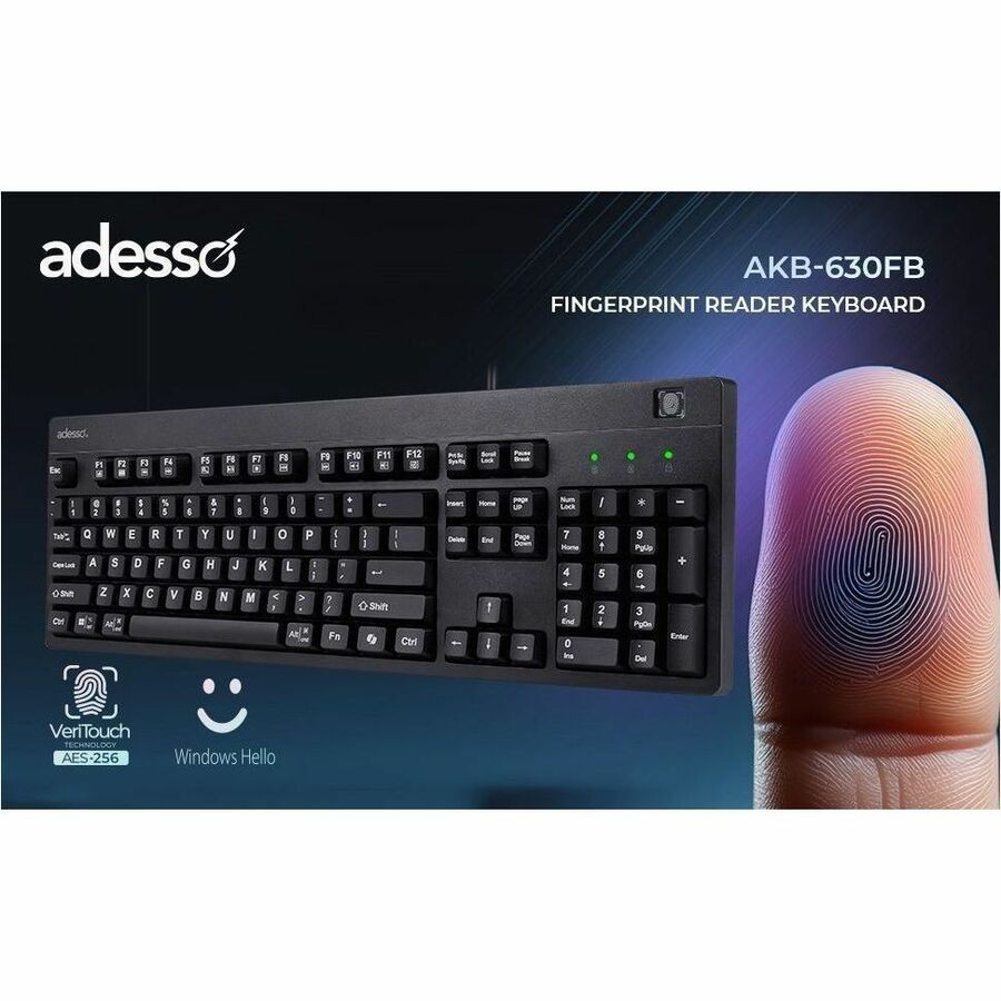 Adesso EasyTouch AKB-630FB Keyboard