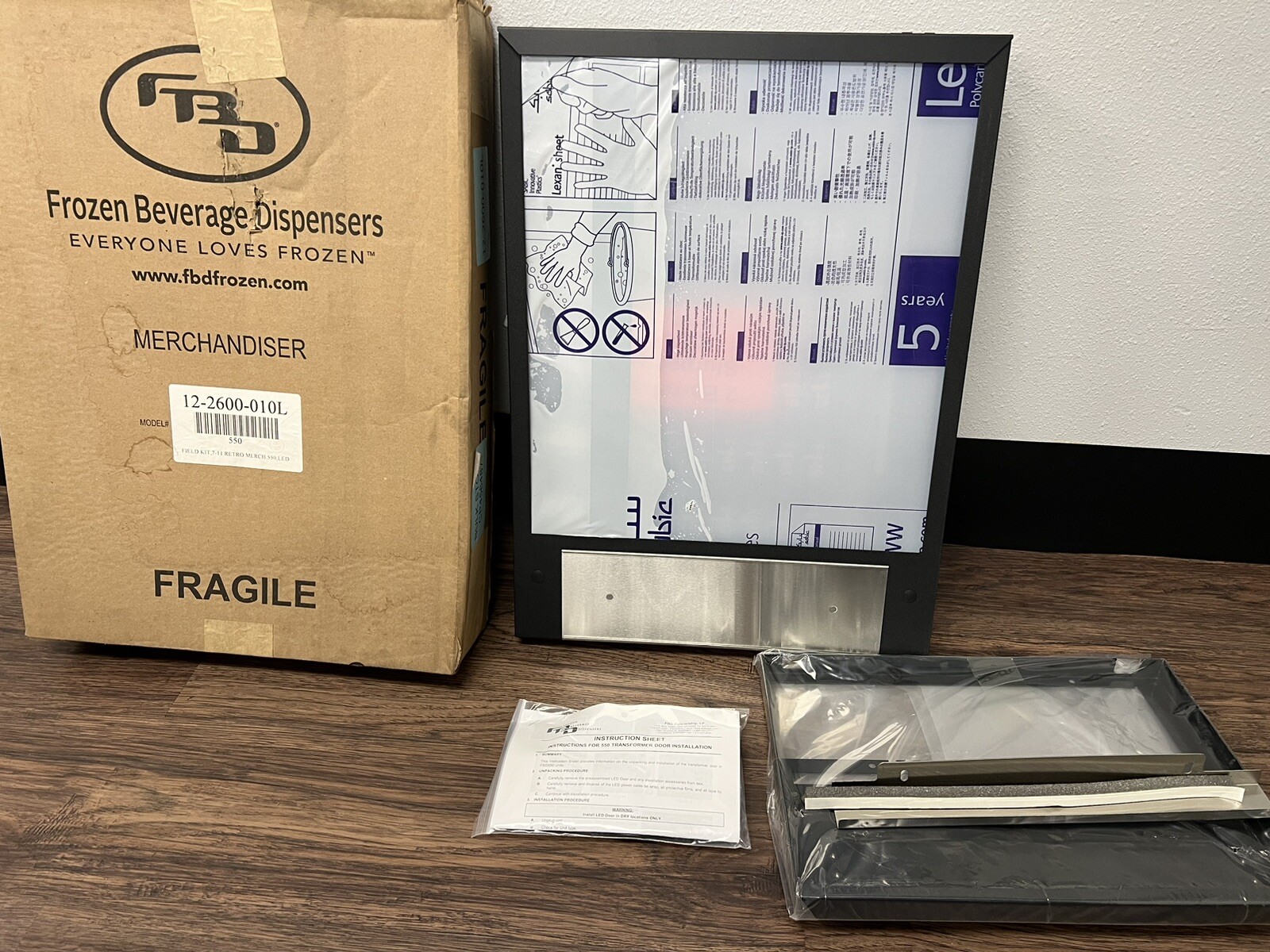FBD FBD550 NEW LIGHTED DOOR