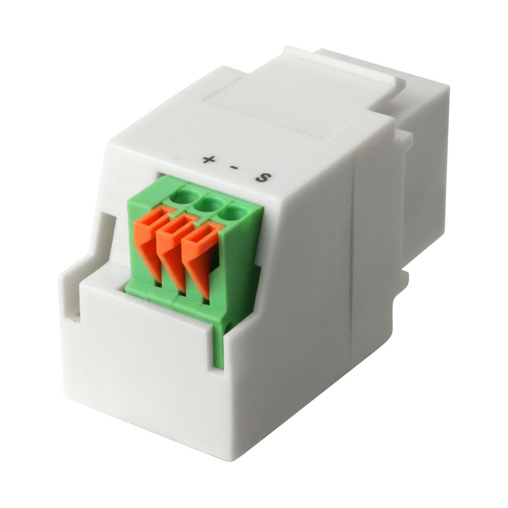 Construct Pro IR Target Keystone Jack Insert (White)