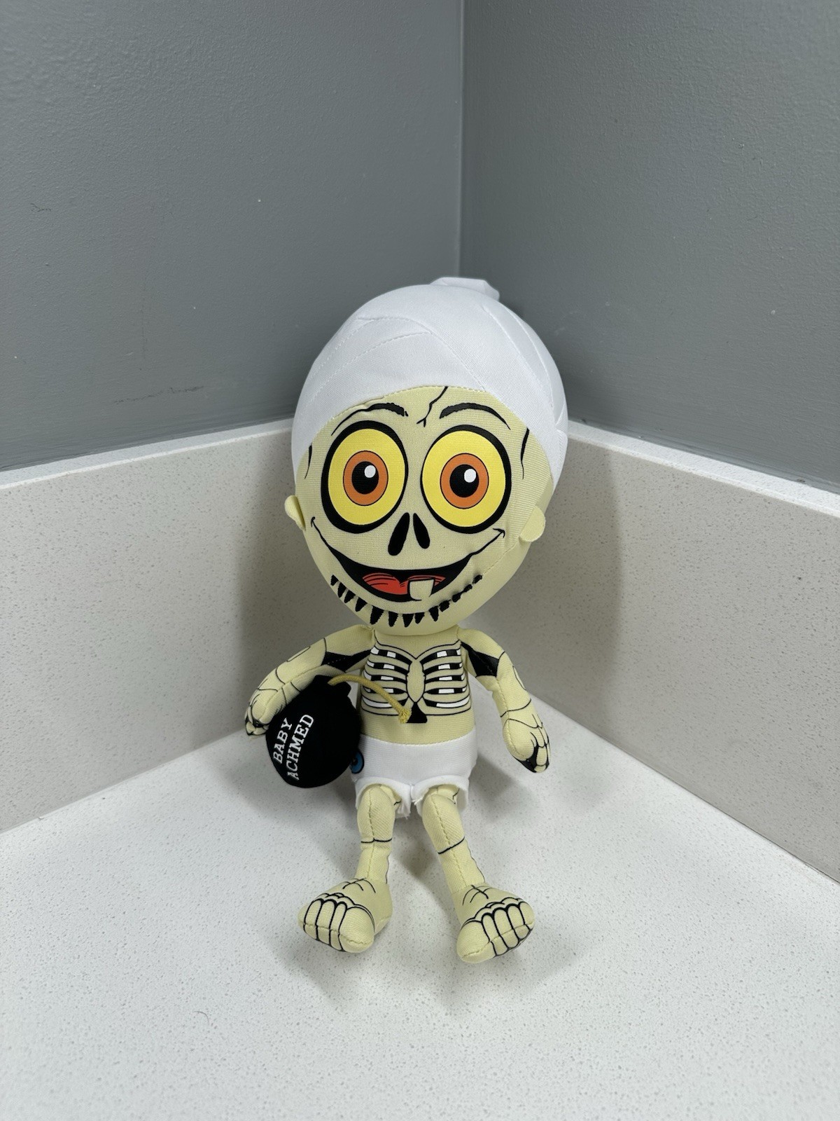 Jeff Dunham Baby Achmed Plush Doll Skeleton Terrorist Puppet 12”