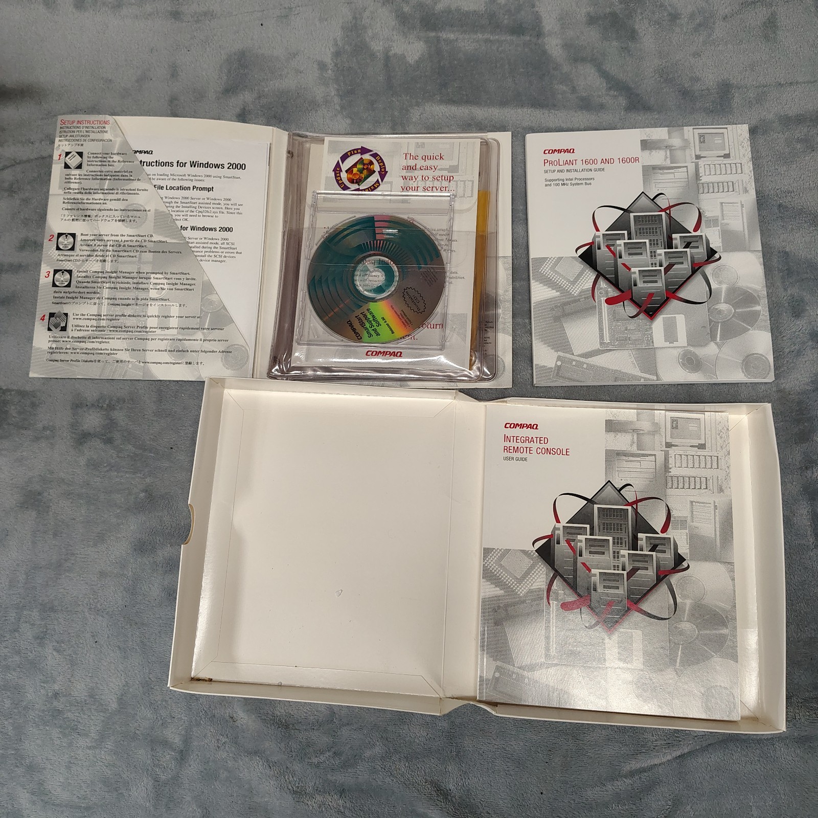 OEM Compaq Reference Information CD P/N 179729-001 ProLiant Server Documentation