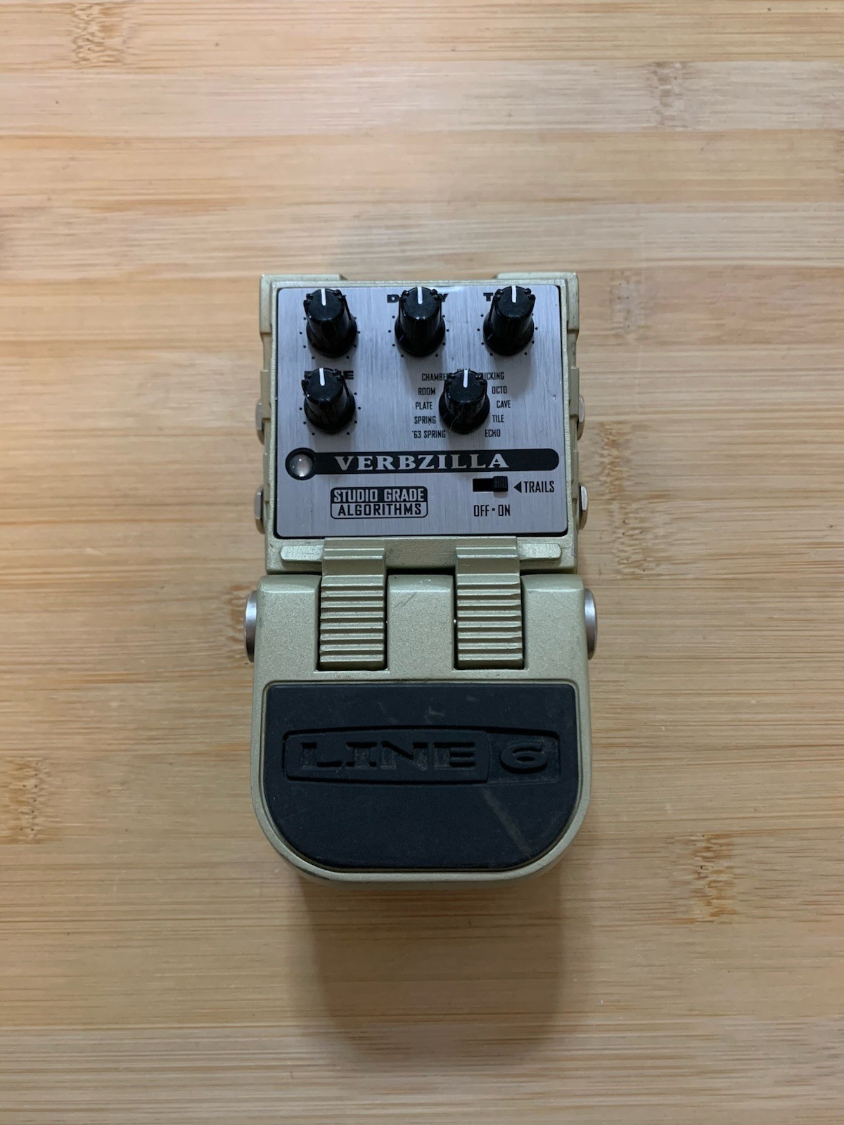 Line 6 Tonecore Verbzilla Reverb Guitar Pedal