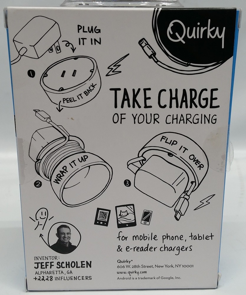 Quirky Powercurl Mini Universal Gray