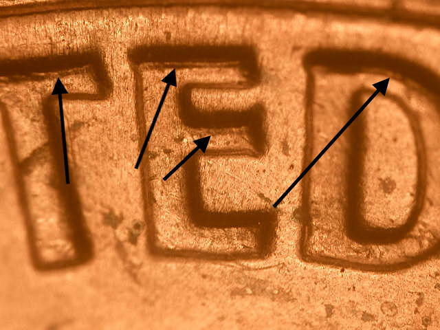 1959 P DDR-008 Doubled Die Reverse BU Uncirculated Red Lincoln Cent