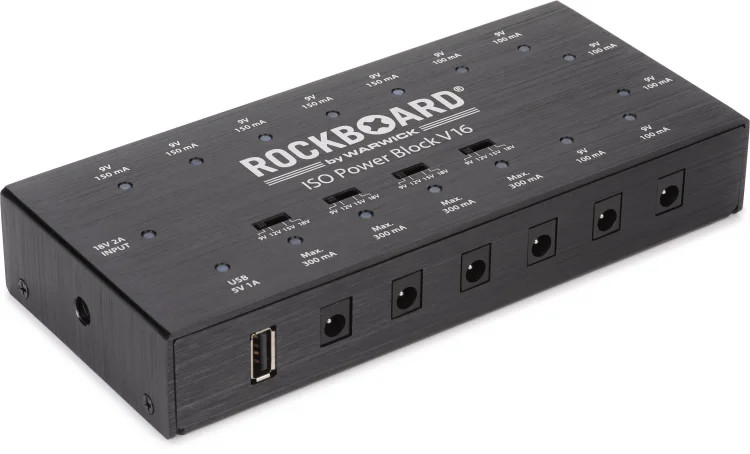 RockBoard by Warwick Iso Power Block V16 Multi-power Supply