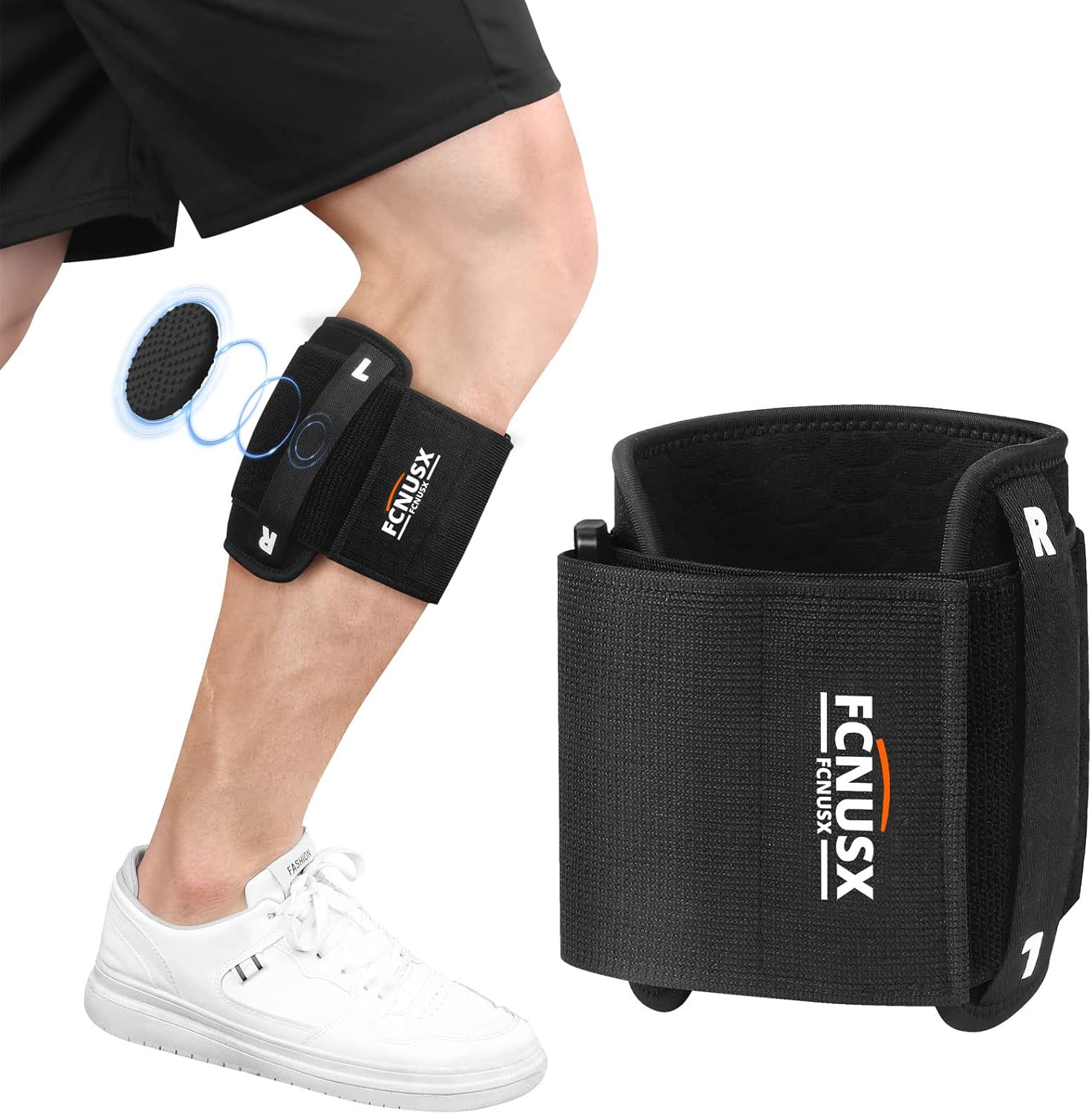 Sciatica Nerve Support Brace for Lower Back Hip Adjustable Compression Band Set