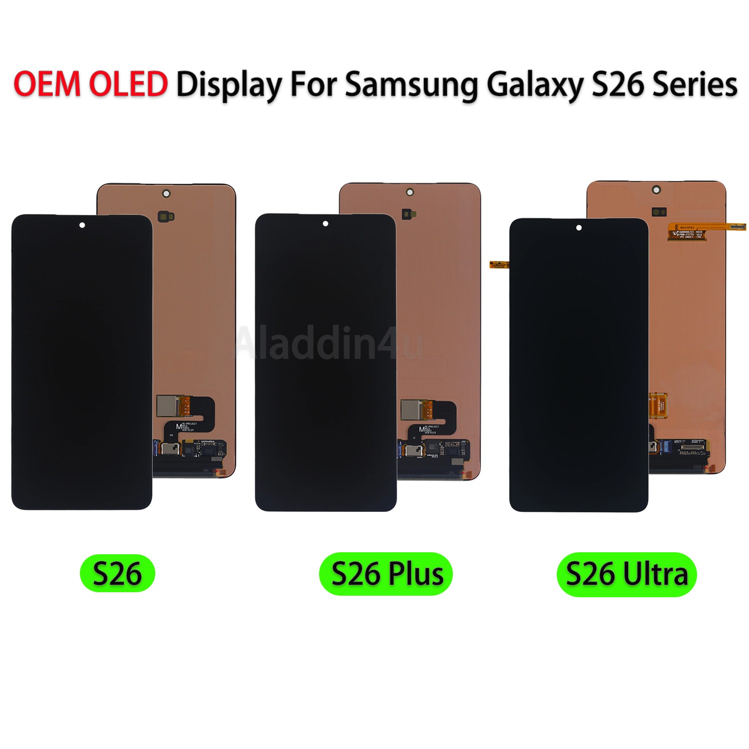 OEM OLED Display Touch Screen Replacement for Samsung Galaxy S26 S26+ Ultra New