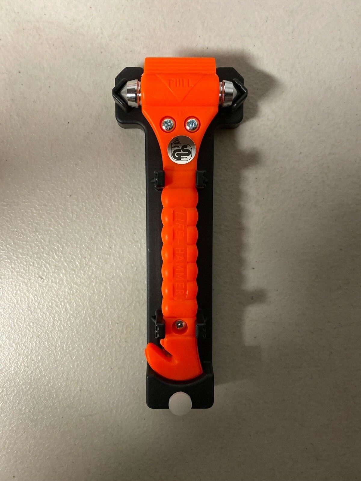 Lifehammer Brand Car Safety Hammer Orange