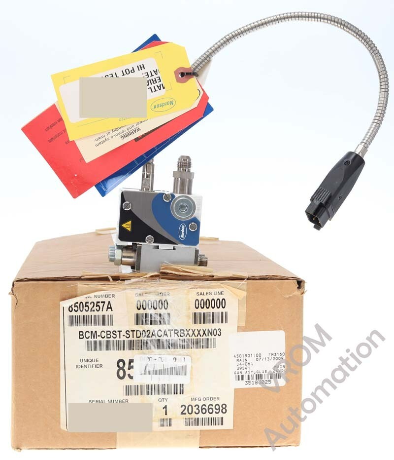 New Nordson 8505257  Hot Melt Glue Gun Head Assyembly