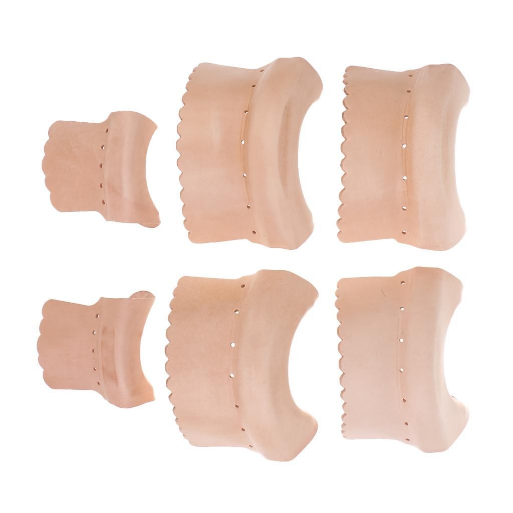 6 Pieces Sets Artificial Leather Pool Snooker Billiards
