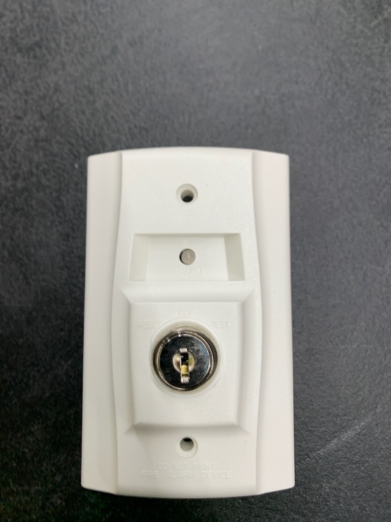 System Sensor RTS151KEY Key Remote Test and Reset Station Duct Smoke Detector