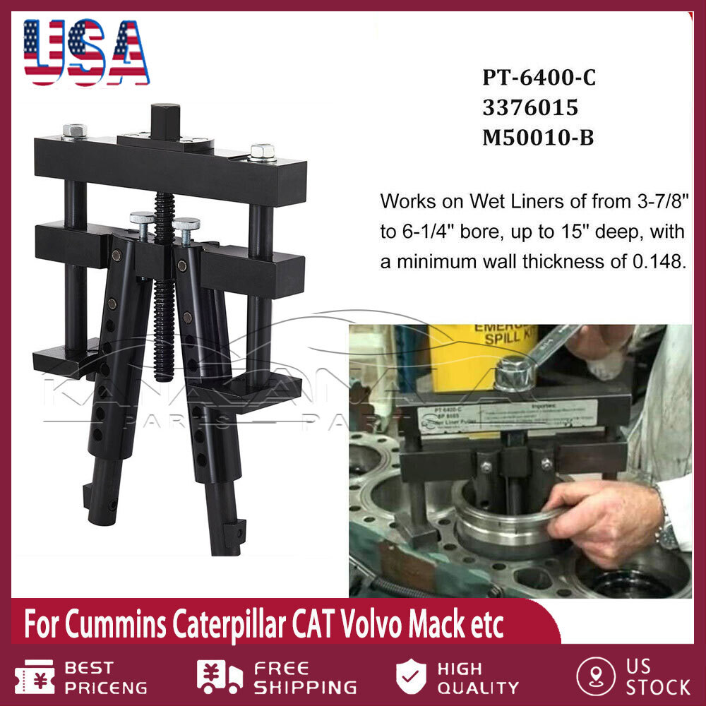 USA Cylinder Liner Puller PT-6400-C for Cummins Caterpillar Volvo Mack ETC New
