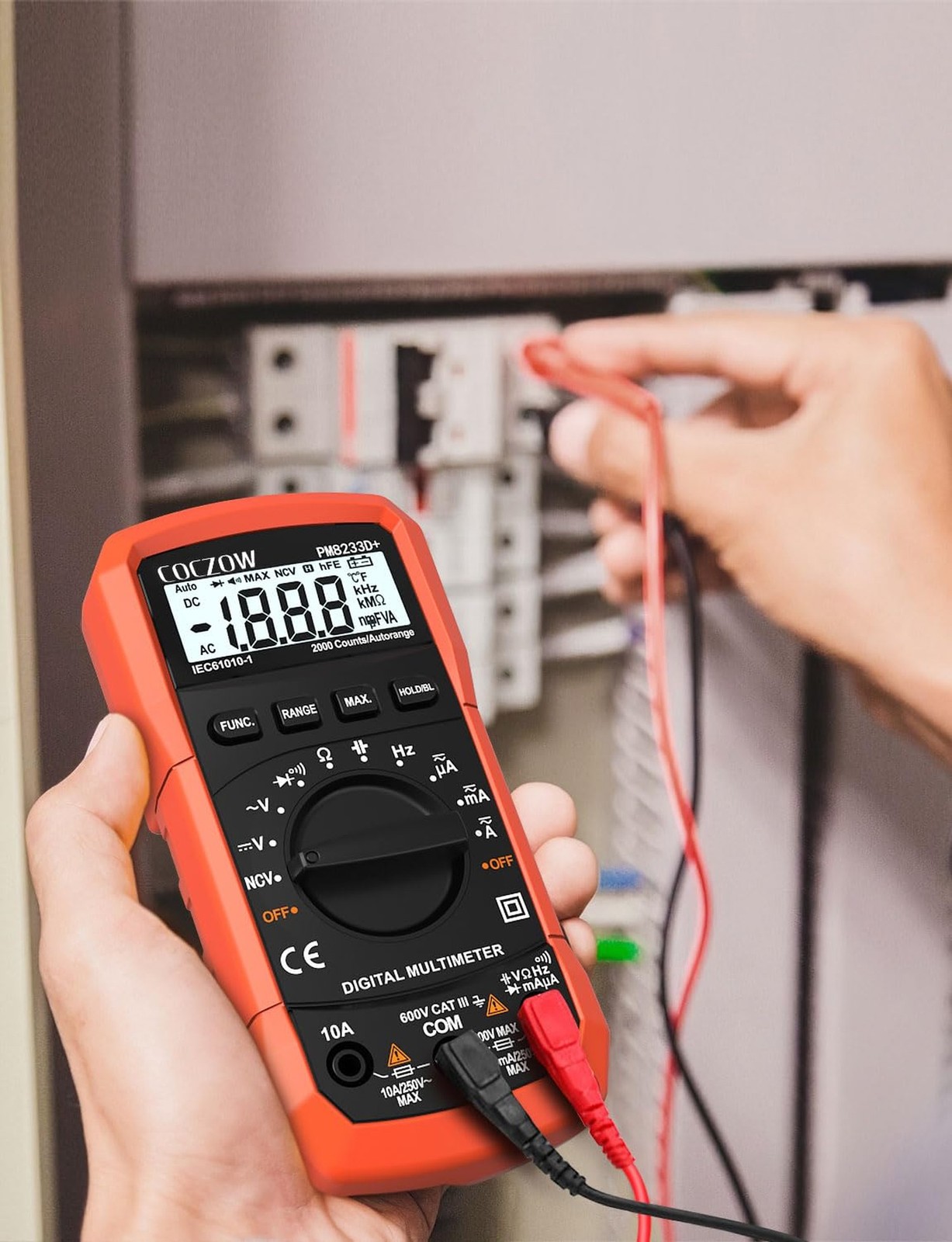 Digital Multimeter,Multimeter Tester, High Sensitivity Voltmeter Am... Fast Ship