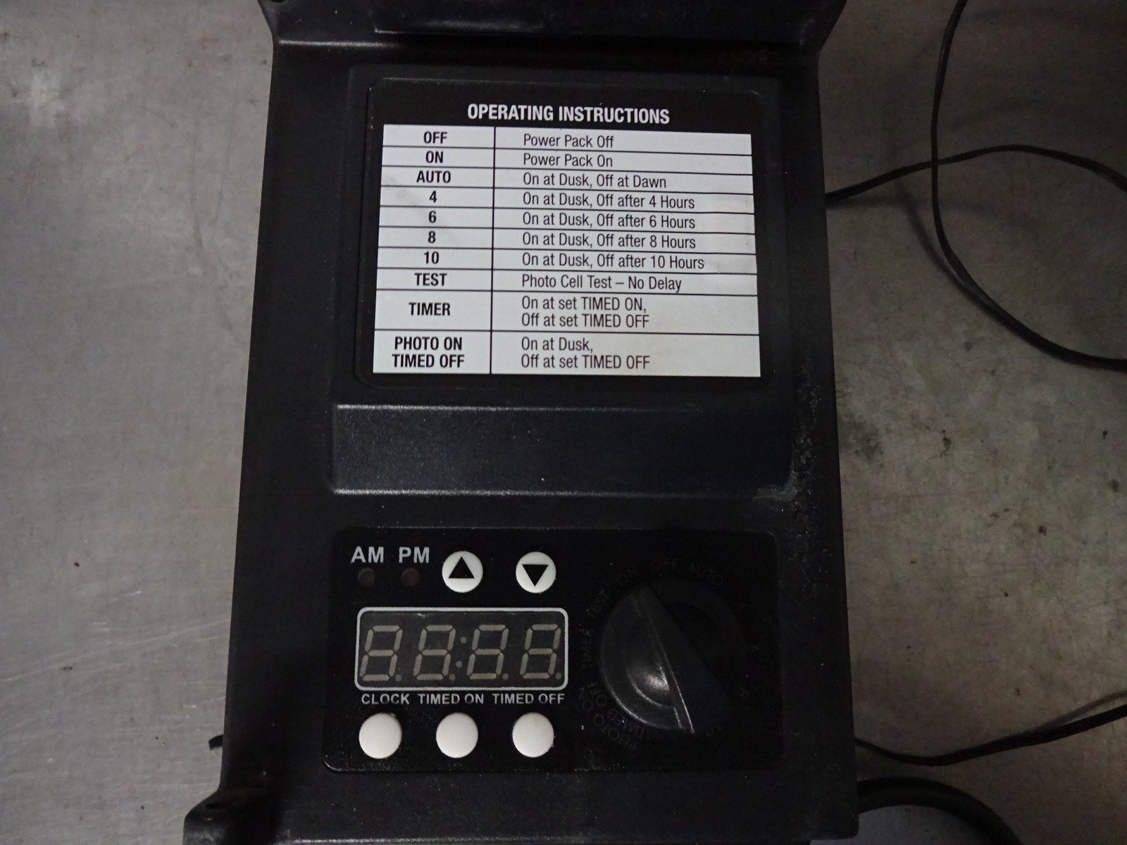 Low Voltage Outdoor Light Transformer 120 Watt Missing Cover
