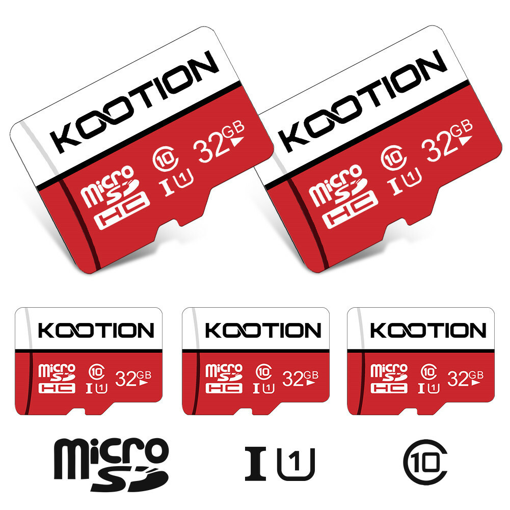 5 Pack 32GB Micro SD TF Card Memory Card Class10 SDHC Fast Speed Camera Card