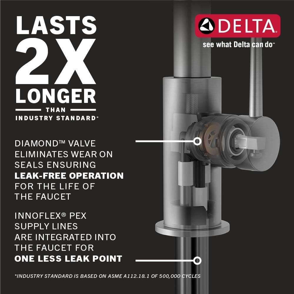 Delta 9997-CZ-PR-DST - Bar Faucet