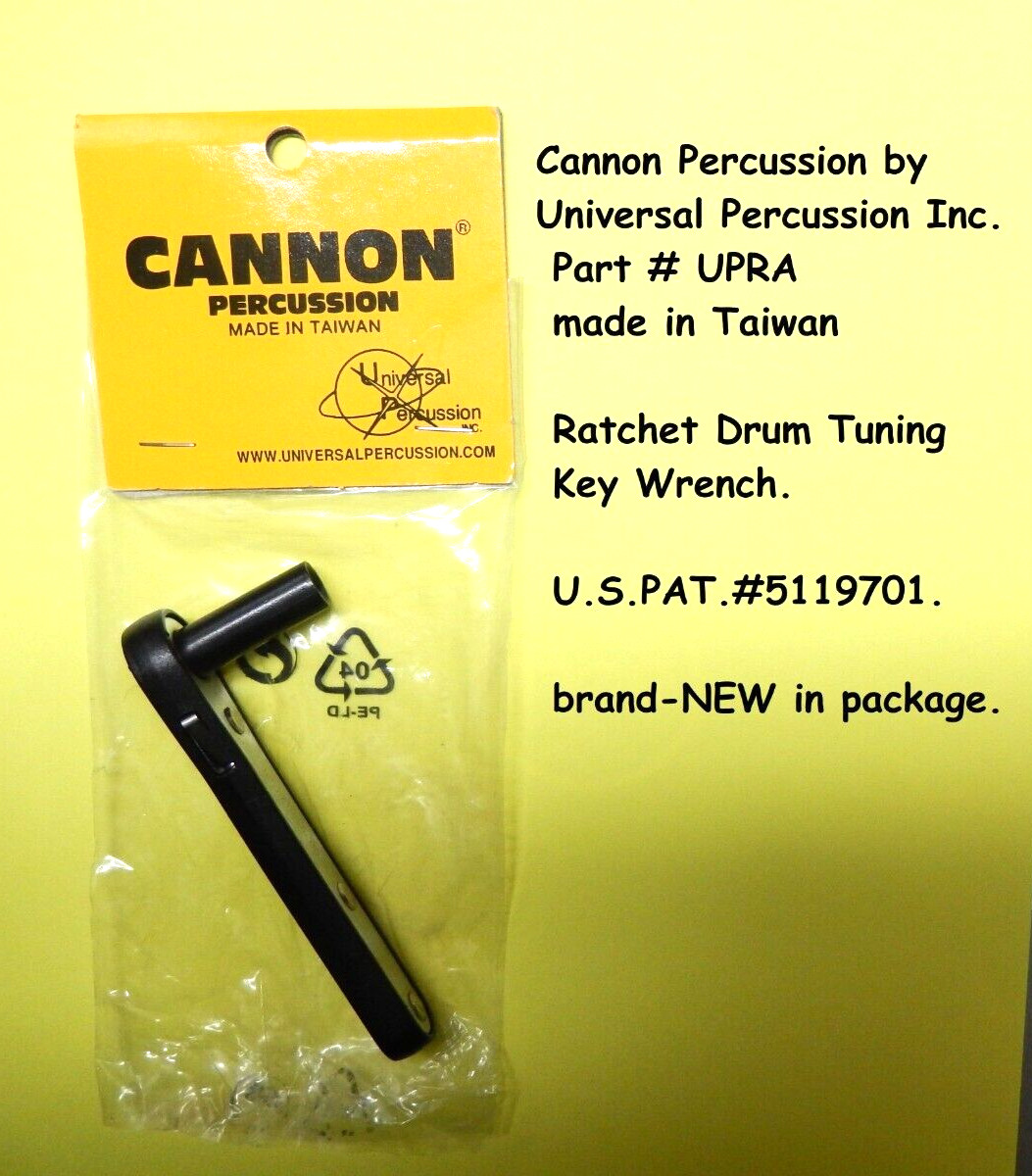 Drum Key, Cannon Ratchet Drum Key, SPEED Tuning Wrench #UPRA, Cannon Percussion
