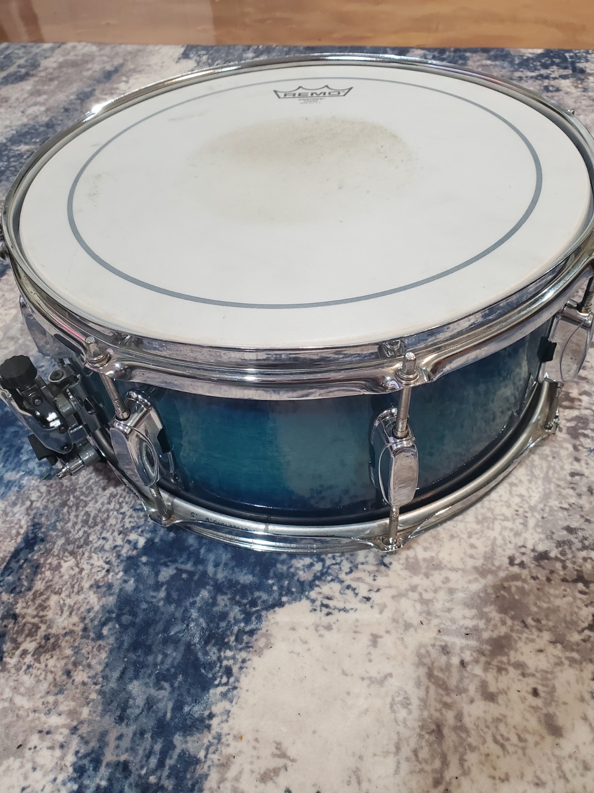 TAMA Superstar Classic 14x6.5 Maple Snare Drum Blue Lacquer Burst
