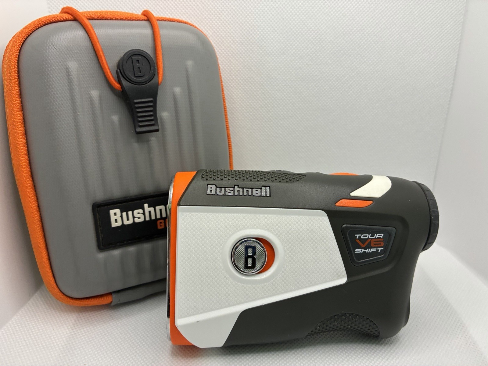 Bushnell Tour V6 Shift Golf Rangefinder w/ Case Slope Technology Nice Condition