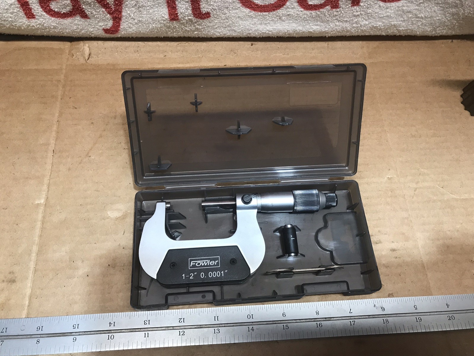 FOWLER 1-2" OUTSIDE MICROMETER