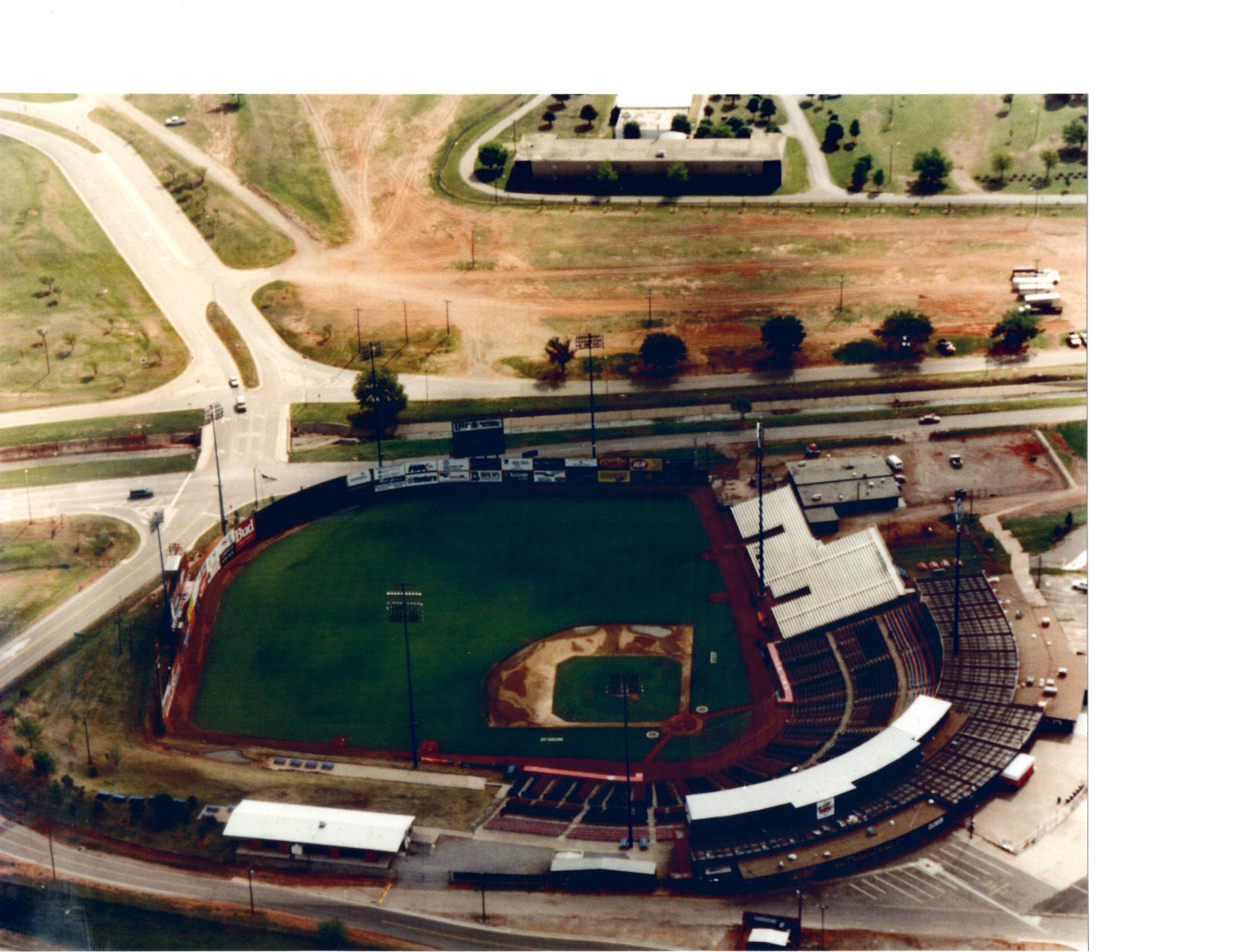 ALL SPORTS STADIUM FAIRGROUNDS OKLAHOMA CITY 89ER'S BASEBALL FOOTBALL