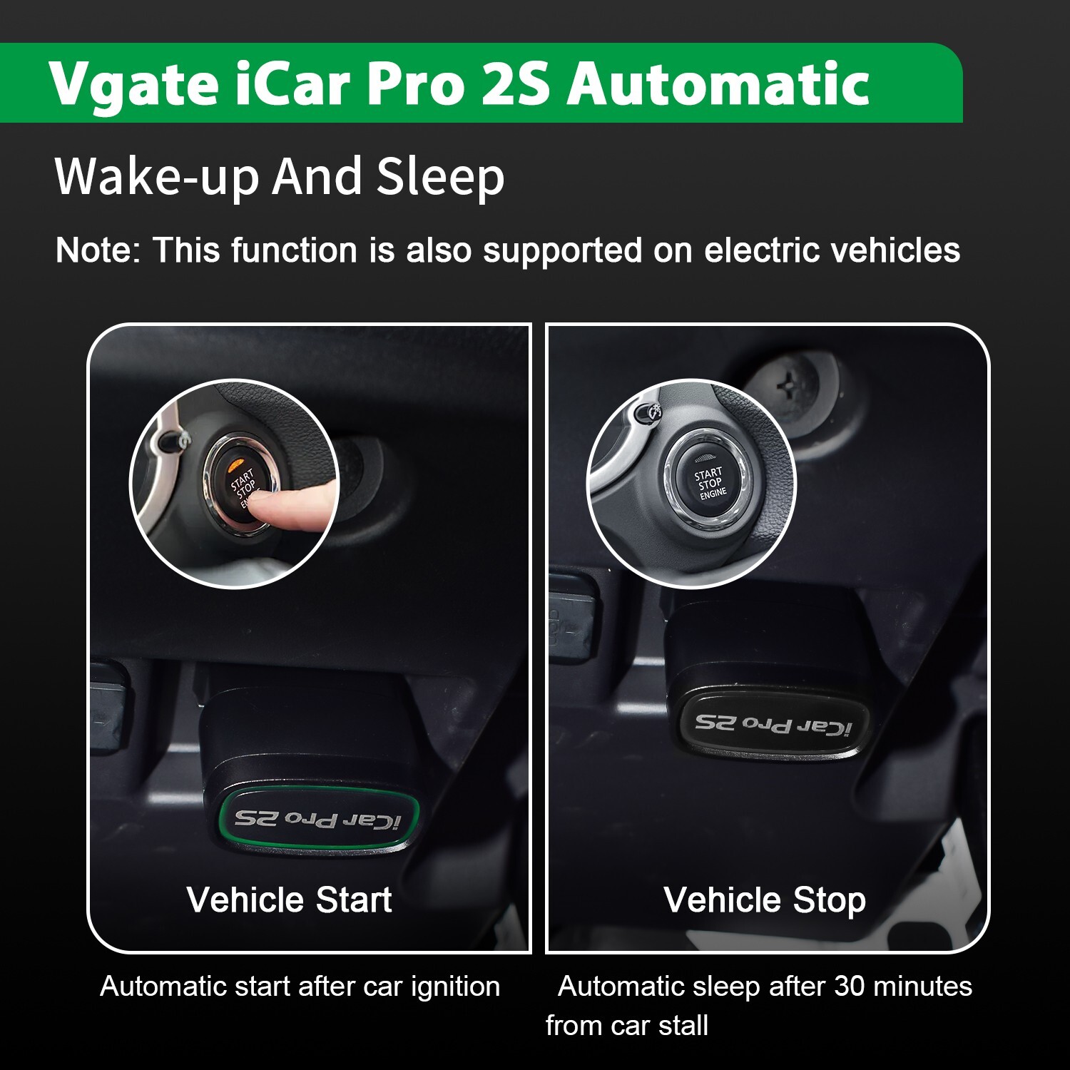 Vgate iCar Pro 2S Bluetooth 4.0 Scanner Tool Code Reader Adapter OBD2 Diagnostic