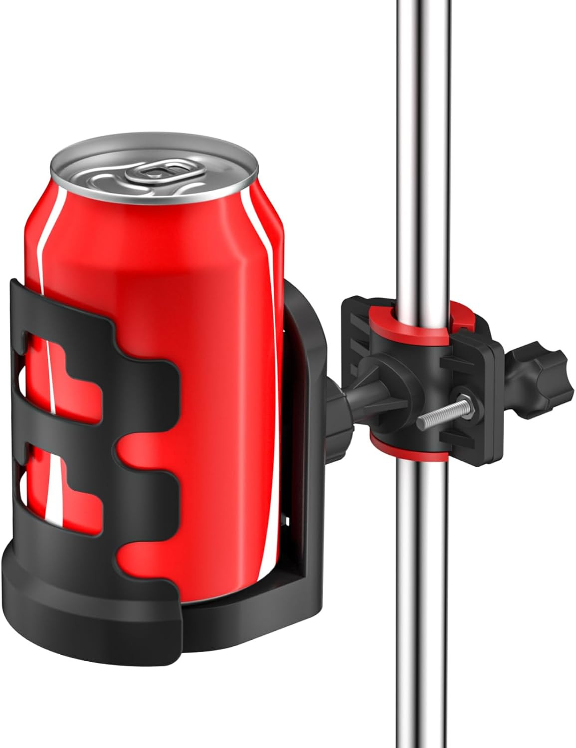 Adjustable Mic Stand Drink Holder with 360° Rotate Microphone Stand Cup Holder -
