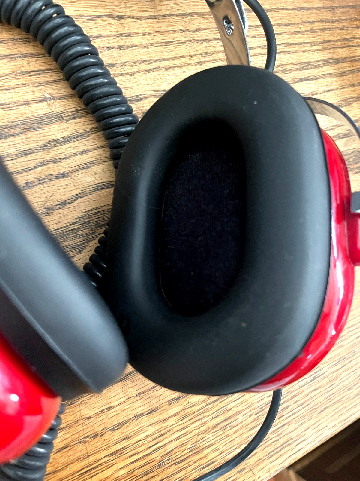 Racing Electronics RE-48 Communication Headset NASCAR w/Volume Control -- works!