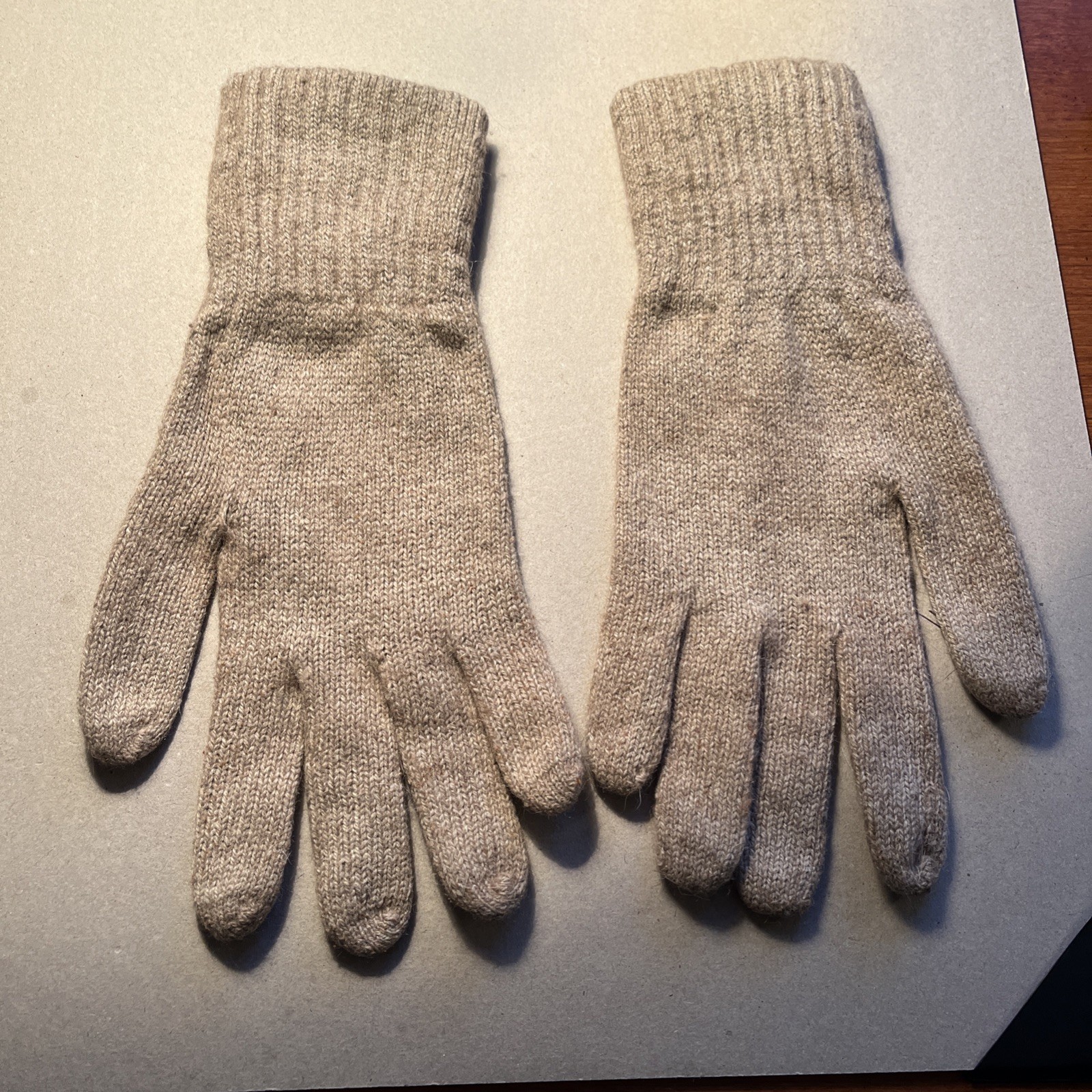Rag Wool Glove Inserts L