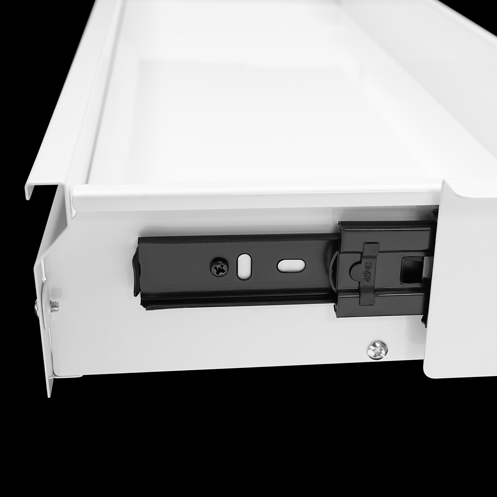 Under Desk Mounted Sliding Pull-out Drawer for Sit Stand Workstation